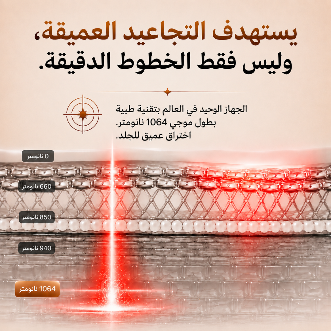 قناع JOVS 4D بالليزر