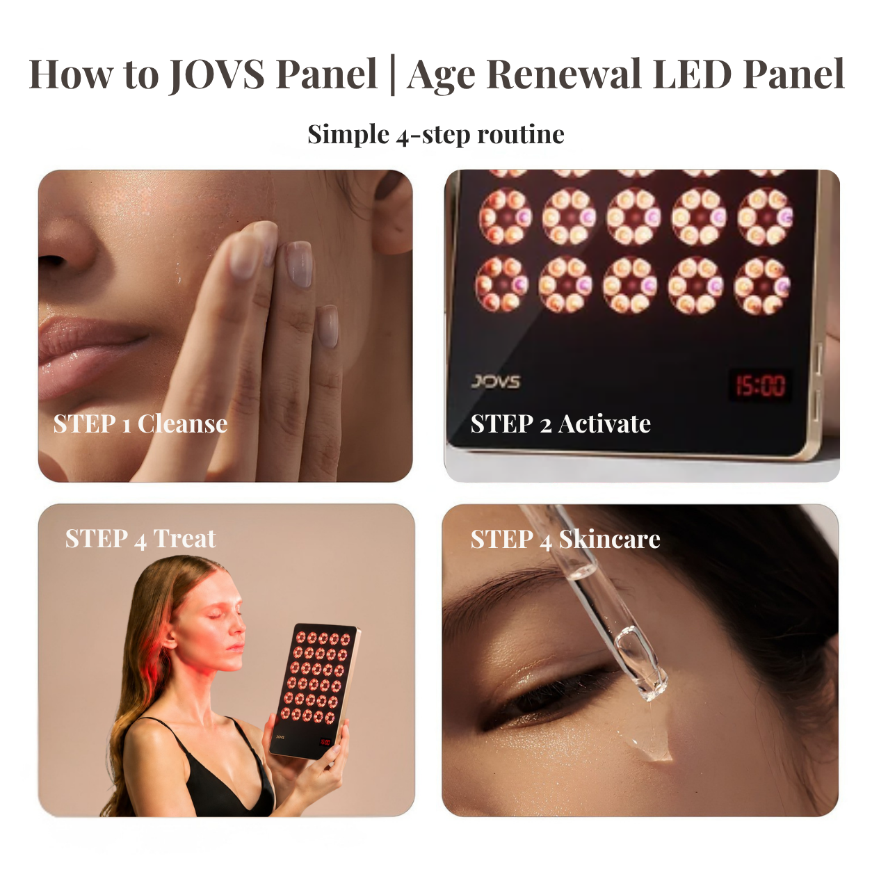 Jovs LED red light Panel