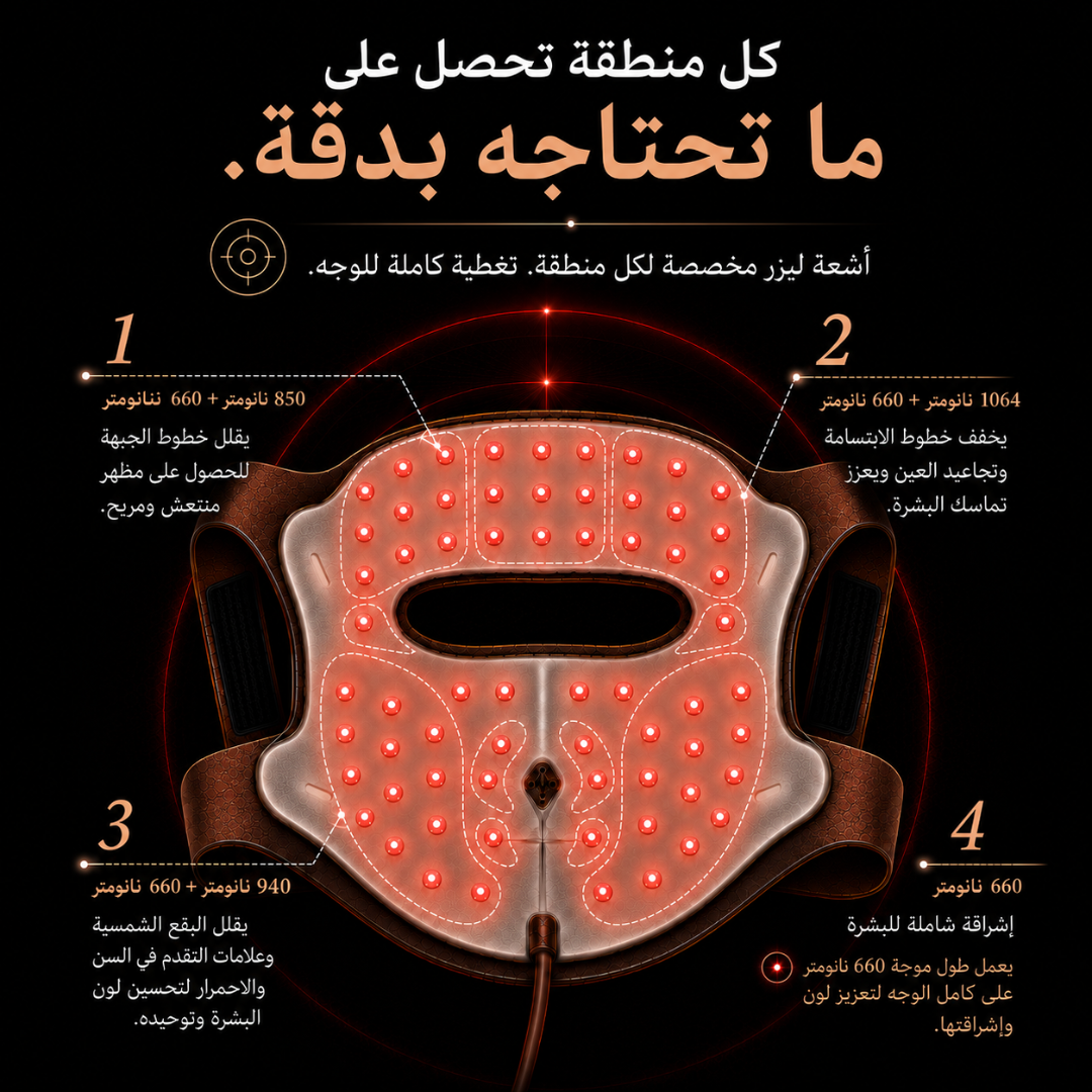 قناع JOVS 4D بالليزر