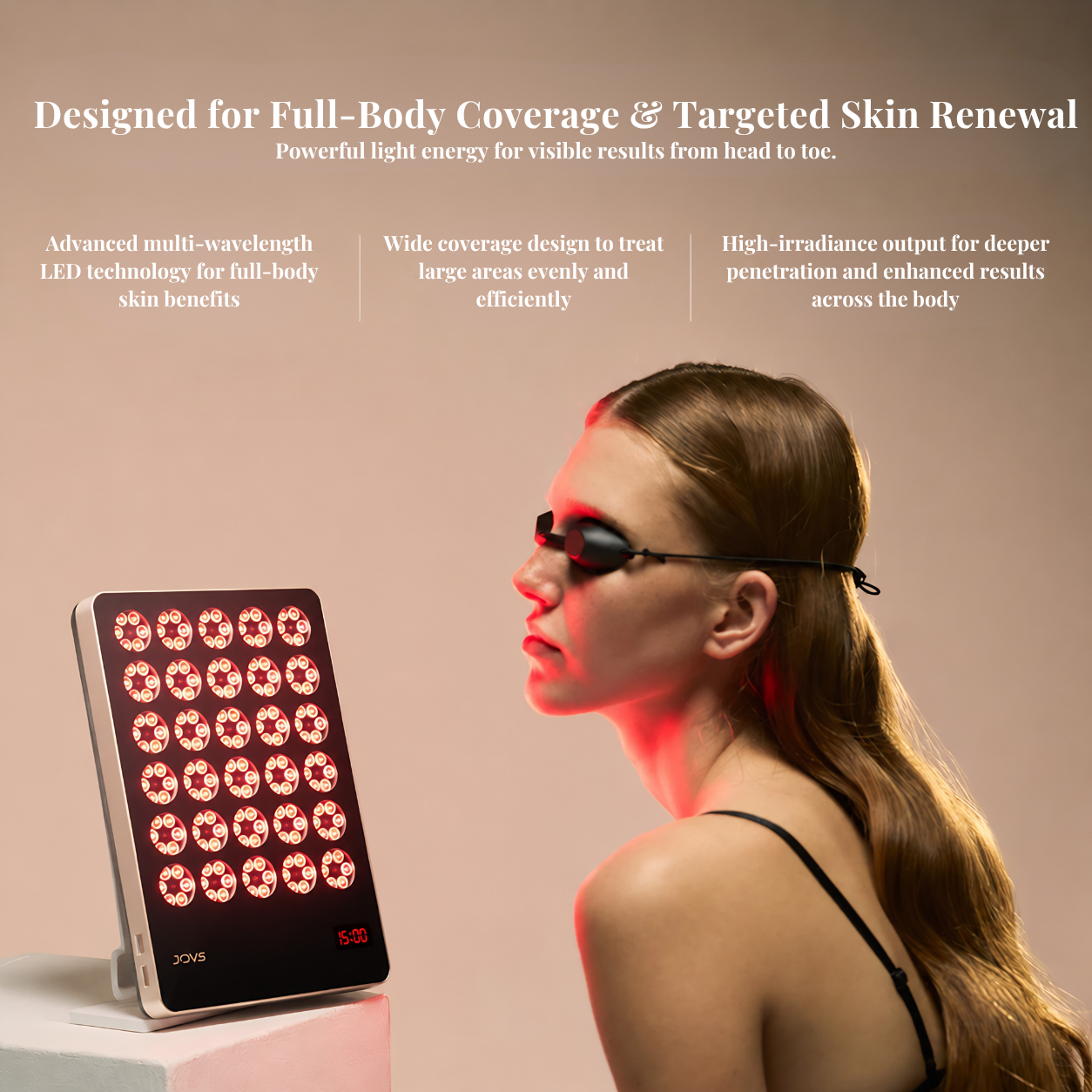 Jovs LED red light Panel
